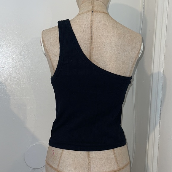 AE Ribbed One Shoulder Tank - Picture 3 of 3
